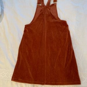 Corduroy Overall Dress